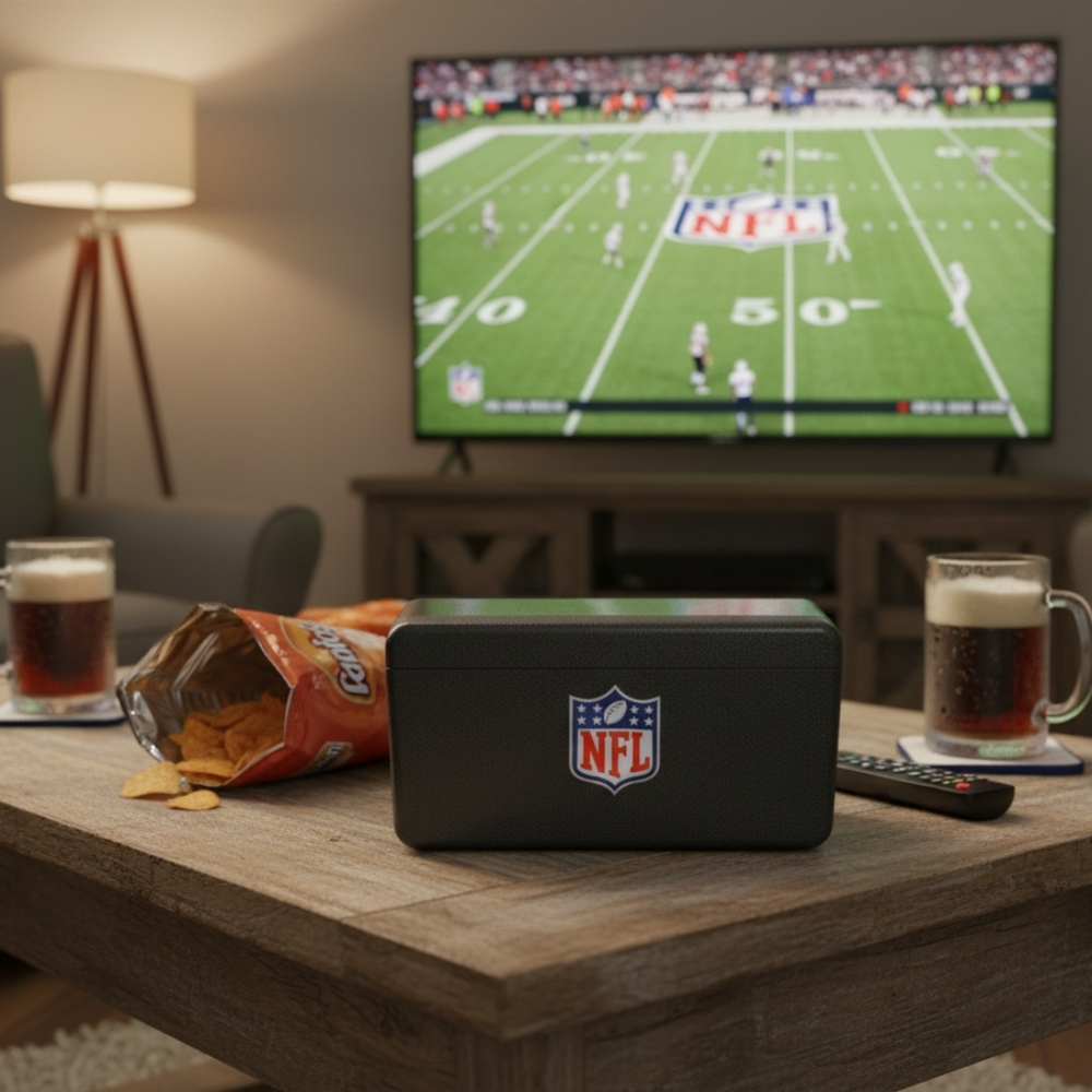 NFL Collector's tin storage box